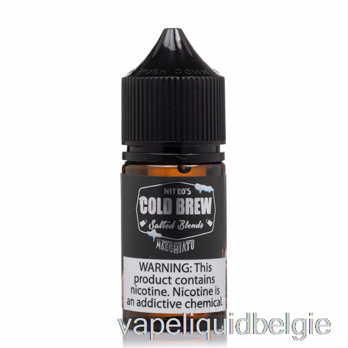 Vape Smaken Macchiato - Nitros Koude Brouwzouten - 30 Ml 45 Mg